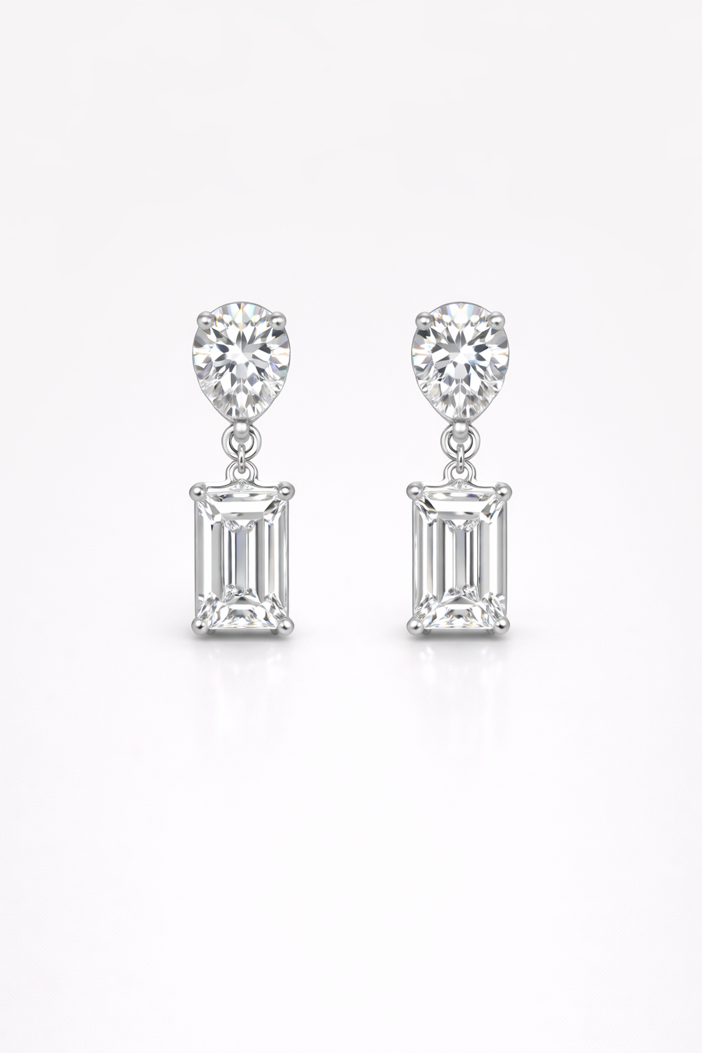 Aurora Diamond Drop Earrings