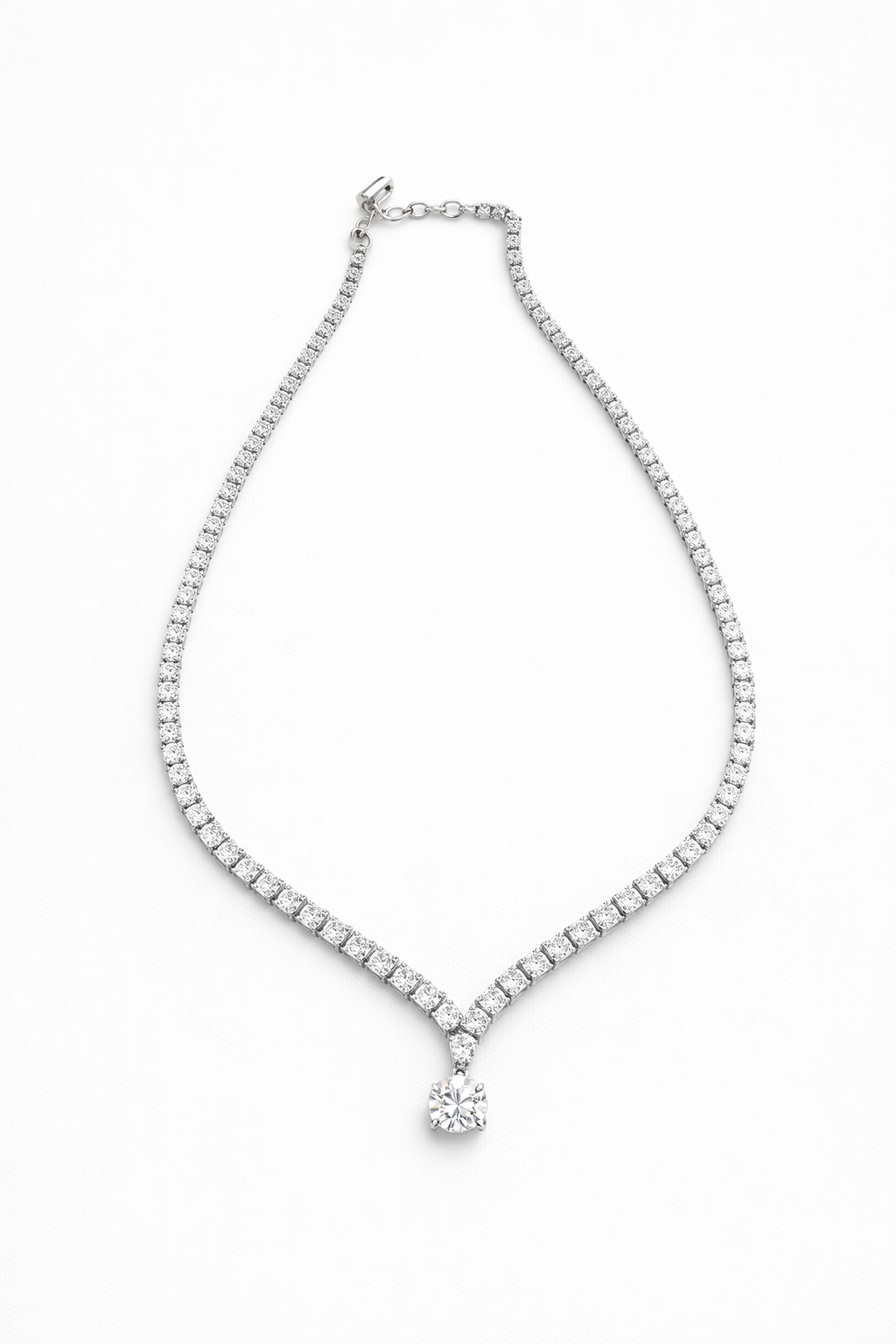 Celeste Diamond Drop Necklace